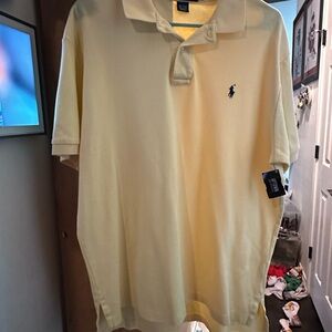 Polo Soft by Ralph Lauren Soft Yellow Men's Polo Shirt